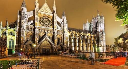 Puzzle für Erwachsene, 1000 Teile, Abbey Westminster London, PNG, Mj544TY 26x38cm Puzzle für Erwachsene, 1000 Teile, Abbey Westminster London, PNG, Mj544TY 26x38cm von HNBDE