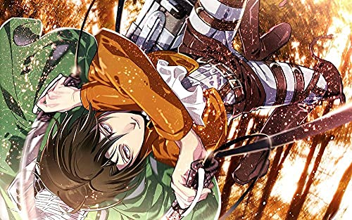 Puzzle für Erwachsene, 1000 Teile, Anime Attack on Titan, pädagogisches Spielzeug zum Stressabbau, lustiges Familienspiel, Kinder und Erwachsene, Mj631TY 50x70cm Puzzle für Erwachsene, 1000 Teile, Anime Attack on Titan, pädagogisches Spielzeug zum Stressabbau, lustiges Familienspiel, Kinder und Erwachsene, Mj631TY 50x70cm von HNBDE