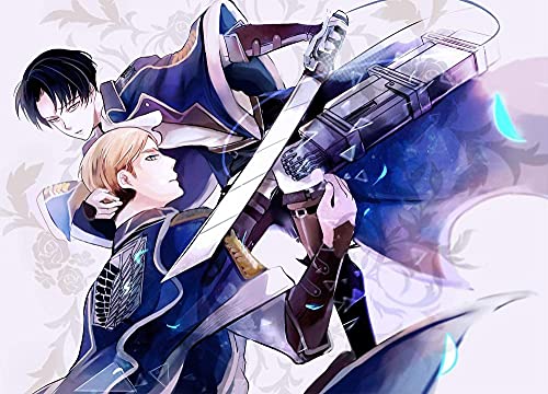 Puzzle für Erwachsene, 1000 Teile, Anime Attack on Titan, pädagogisches Spielzeug zum Stressabbau, lustiges Familienspiel für Kinder, Mj686TY 26x38cm Puzzle für Erwachsene, 1000 Teile, Anime Attack on Titan, pädagogisches Spielzeug zum Stressabbau, lustiges Familienspiel für Kinder, Mj686TY 26x38cm von HNBDE