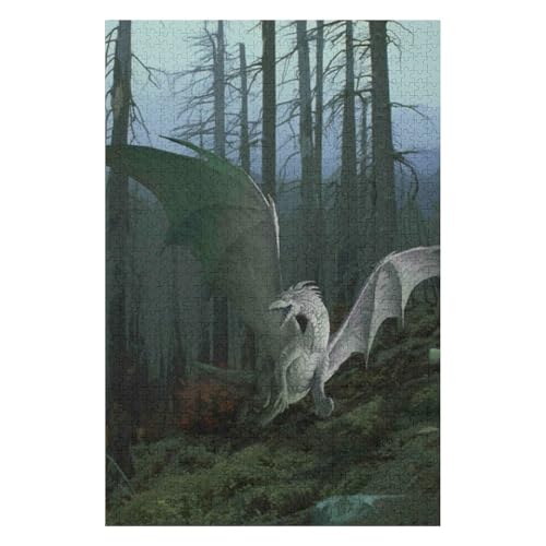 Puzzle für Erwachsene, 1000 Teile, Fliegender Drache, Filmpuzzle für Kinder, Lernspielzeug, Denkspiel, Geschenk, Teenager, DIY-Home-Entertainment-Spielzeug 38 * 52cmc120gy Puzzle für Erwachsene, 1000 Teile, Fliegender Drache, Filmpuzzle für Kinder, Lernspielzeug, Denkspiel, Geschenk, Teenager, DIY-Home-Entertainment-Spielzeug 38 * 52cmc120gy von HNBDE