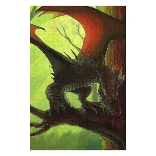 Puzzle für Erwachsene, 1000 Teile, Fliegender Drache, Filmpuzzle für Kinder, Lernspielzeug, Denkspiel, Geschenk, Teenager, DIY-Home-Entertainment-Spielzeug 38 * 52cmc361gy Puzzle für Erwachsene, 1000 Teile, Fliegender Drache, Filmpuzzle für Kinder, Lernspielzeug, Denkspiel, Geschenk, Teenager, DIY-Home-Entertainment-Spielzeug 38 * 52cmc361gy von HNBDE