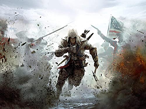 Puzzle für Erwachsene, 1000 Teile, Killer Creed, pädagogisches Intelligenz-Spielzeug zum Stressabbau, lustiges Familienspiel, Kinder und Erwachsene, Mj640TY 50x70cm Puzzle für Erwachsene, 1000 Teile, Killer Creed, pädagogisches Intelligenz-Spielzeug zum Stressabbau, lustiges Familienspiel, Kinder und Erwachsene, Mj640TY 50x70cm von HNBDE