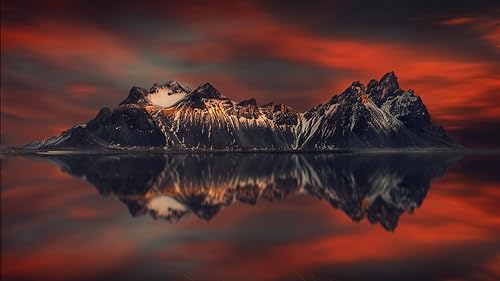 Puzzle für Erwachsene 1000 Teile Vistrahorn Mountains 38x52cm von HNBDE
