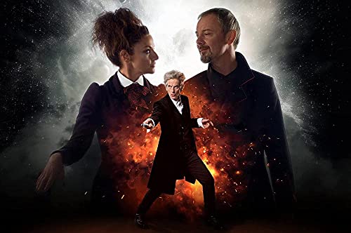 Puzzles 1000 Pieces for Adults Doctor Who Film Educational Intellectual Decompression Toy Fun Family Game for Children Adults Challenging Puzzles Gift 50x70cm von HNBDE