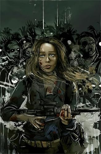 Puzzles 1000 Stück - Kunst Puzzle - Horror Film Walking Deads Posters - Gedächtnis Spiele Für Senioren - Lernspielzeug Für Die Ganze Familie - 26x38cm von HNBDE