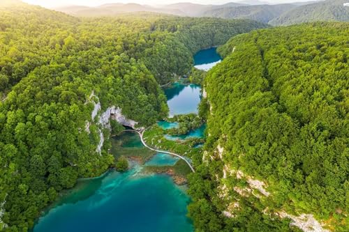 Schwieriges Puzzle für Erwachsene 1000 Teile Nationalpark Plitvicer Seen Kroatien Mj350TY 26x38cm Schwieriges Puzzle für Erwachsene 1000 Teile Nationalpark Plitvicer Seen Kroatien Mj350TY 26x38cm von HNBDE
