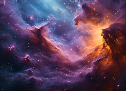 Sternenhimmel Puzzle 1500 Teile, Puzzle für Erwachsene und Kinder 12 Jahren, DIY Puzzelmatten, Premium Quality Klassische Paper Jigsaw, als Geschenk Mädche Landschaft 57x87cm Sternenhimmel Puzzle 1500 Teile, Puzzle für Erwachsene und Kinder 12 Jahren, DIY Puzzelmatten, Premium Quality Klassische Paper Jigsaw, als Geschenk Mädche Landschaft 57x87cm von HNBDE