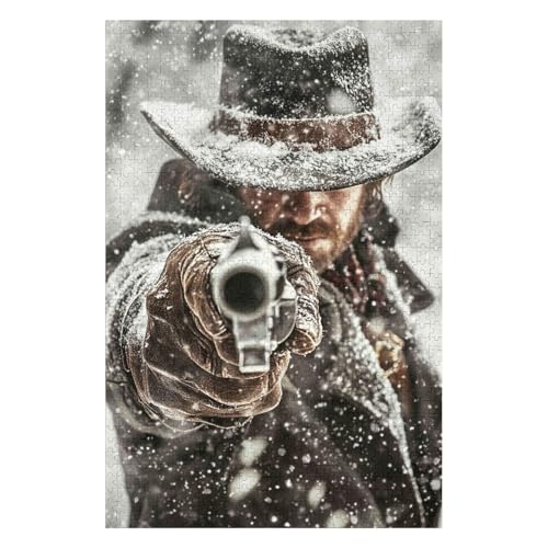Western Cowboy Jigsaw Puzzles for Adults 1000 Pieces Japan Impossible Puzzle Brain Teaser Difficult Educational Games Relax Puzzles Games Premium 1000pcs50*70cm Western Cowboy Jigsaw Puzzles for Adults 1000 Pieces Japan Impossible Puzzle Brain Teaser Difficult Educational Games Relax Puzzles Games Premium 1000pcs50*70cm von HNBDE