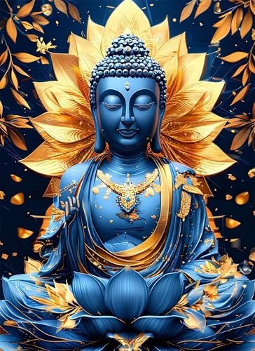 Zen Puzzle 1000 Teile, Puzzle für Erwachsene und Kinder 12 Jahren, DIY Puzzelmatten, Premium Quality Klassische Paper Jigsaw, Home Wand Dekor oder als Geschenk Blume 38x52cm von HNBDE