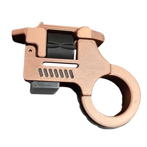3D-Druck Fidget Guns Toy+Push-Karten Kreativ,Anti Stress Spielzeug Verschiedene SpielmöGlichkeiten EDC Für Angst Und Stressabbau,Spielzeugpistole Tragbar Mini Stilvoll von HNSYPX