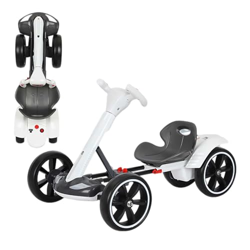 Elektrisches Gokart 5 Mph Für Kinder,Go Kart Elektrisch Einstellbar Sicher Und Stabil 30kg GewichtskapazitäT,Gokart Mit Motor Led Lichter Zusammenklappbar Keine Montage Elektrisches Gokart 5 Mph Für Kinder,Go Kart Elektrisch Einstellbar Sicher Und Stabil 30kg GewichtskapazitäT,Gokart Mit Motor Led Lichter Zusammenklappbar Keine Montage von HNSYPX