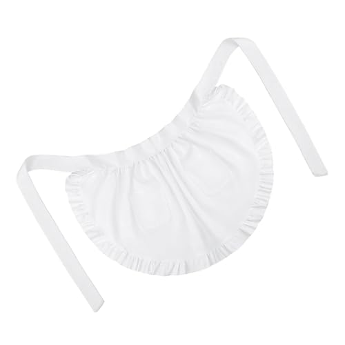 HNsdsvcd 3-teiliges Kolonial-Kostüm-Set für Mädchen, Pilger-Kostüm, Zubehör, weiße Schürze, Motorhaube, Schal, Mützen für Dienstmädchen, Cosplay HNsdsvcd 3-teiliges Kolonial-Kostüm-Set für Mädchen, Pilger-Kostüm, Zubehör, weiße Schürze, Motorhaube, Schal, Mützen für Dienstmädchen, Cosplay von HNsdsvcd