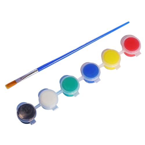HNsdsvcd Handfarbenpapiermaske Mit Acrylfarbe Und Pinsel Für Cosplay Party Unbemalte Maskeraden Maske Halbe Gesichtsmaske von HNsdsvcd