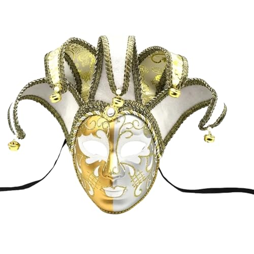 HNsdsvcd Maskerade Narren Halloween-Kostüm Venezianer Karneval Karneval für Halloween-Party von HNsdsvcd