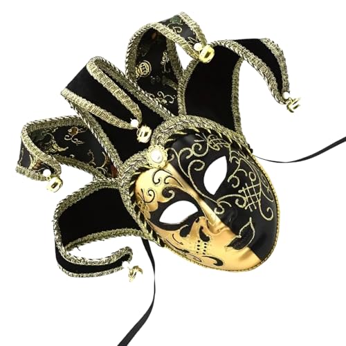 HNsdsvcd Maskerade Narren Halloween-Kostüm Venezianer Karneval Karneval für Halloween-Party von HNsdsvcd