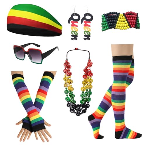 HNsdsvcd Party Kostüm Set Halloween Kostüm Und Accessoires Für Geburtstag Halloween & von HNsdsvcd