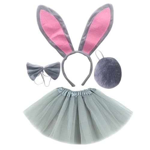 HNsdsvcd Rollenspiel Party Dress Up Kostüm Dekore Requisiten Für Kinder Tiere Ohrhörer Stirnbänder Kollektion Haarband Kopfbedeckung Kleid von HNsdsvcd