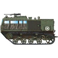 HOBBY BOSS 82920 1:72 M4 Schnelltraktor 90 mm von HOBBY BOSS