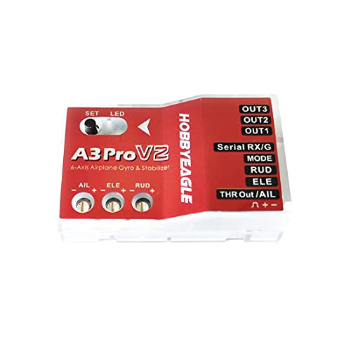 HOBBYEAGLE A3 Pro V2 6-Axis Flight Control Gyroscope Balancing Airplane Gyro Stabilizer for RC Airplane Fixed Wing HOBBYEAGLE A3 Pro V2 6-Axis Flight Control Gyroscope Balancing Airplane Gyro Stabilizer for RC Airplane Fixed Wing von QWinOut