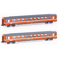 HOBBYTRAIN H25501 N 2er Set Personenwagen Bpm, 2. Kl. (UIC Z1), SBB, Ep. IV-V von HOBBYTRAIN