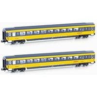 HOBBYTRAIN H25504 2er Set Personenwagen Bpm, 2.Kl. (UIC Z1) Regiojet, Ep. VI von HOBBYTRAIN