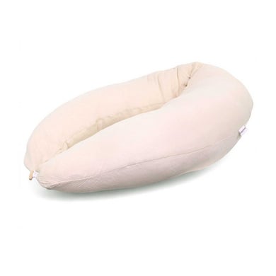 HOBEA-Germany Stillkissen Musselin beige + Bezug von HOBEA