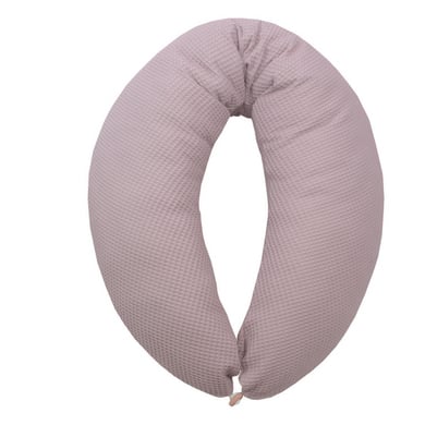 HOBEA-Germany Stillkissen Waffelmuster mauve von HOBEA