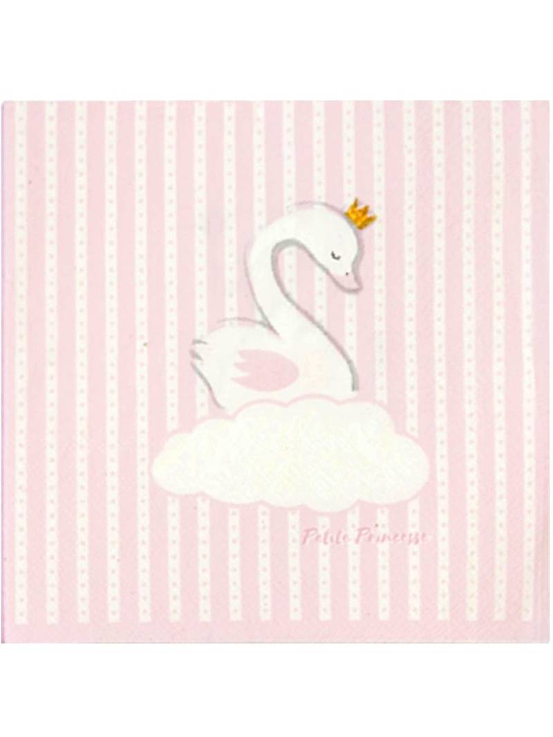 20 Papierservietten Schwan Kleine Prinzessin rosa 33 x 33 cm 20 Papierservietten Schwan Kleine Prinzessin rosa 33 x 33 cm von HOBI