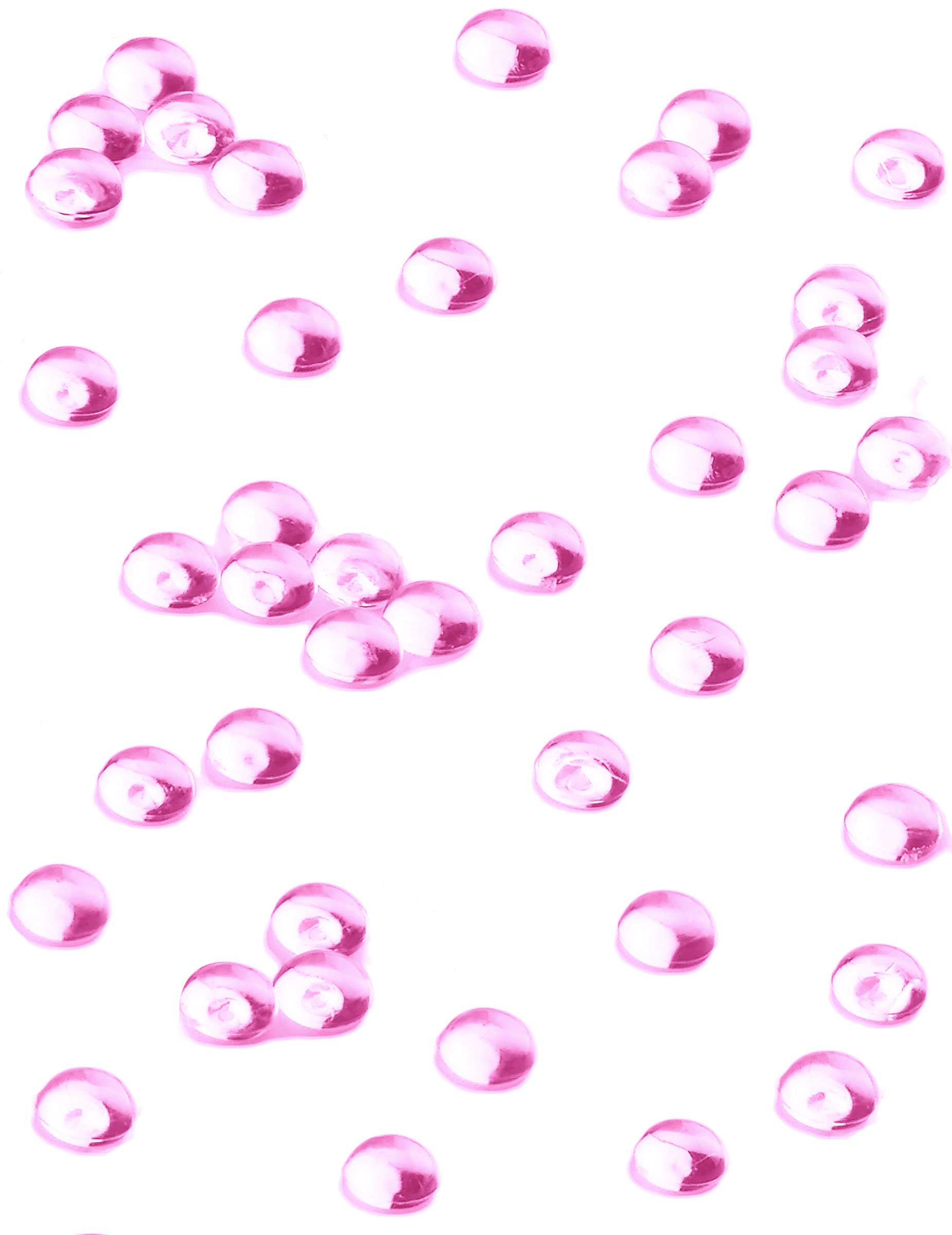 Deko Perlen Regentropfen Fuchsia 50g von HOBI