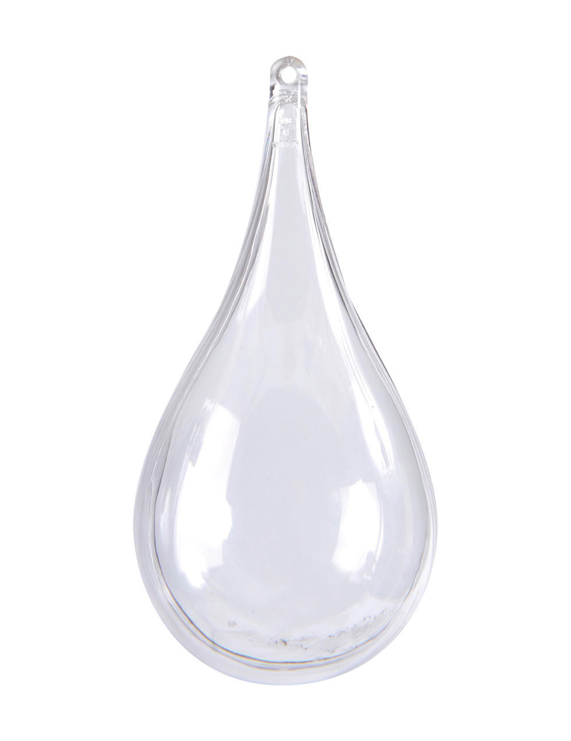 Gastgeschenk Boxen Tropfen Transparent 3er-Set 11 cm von HOBI