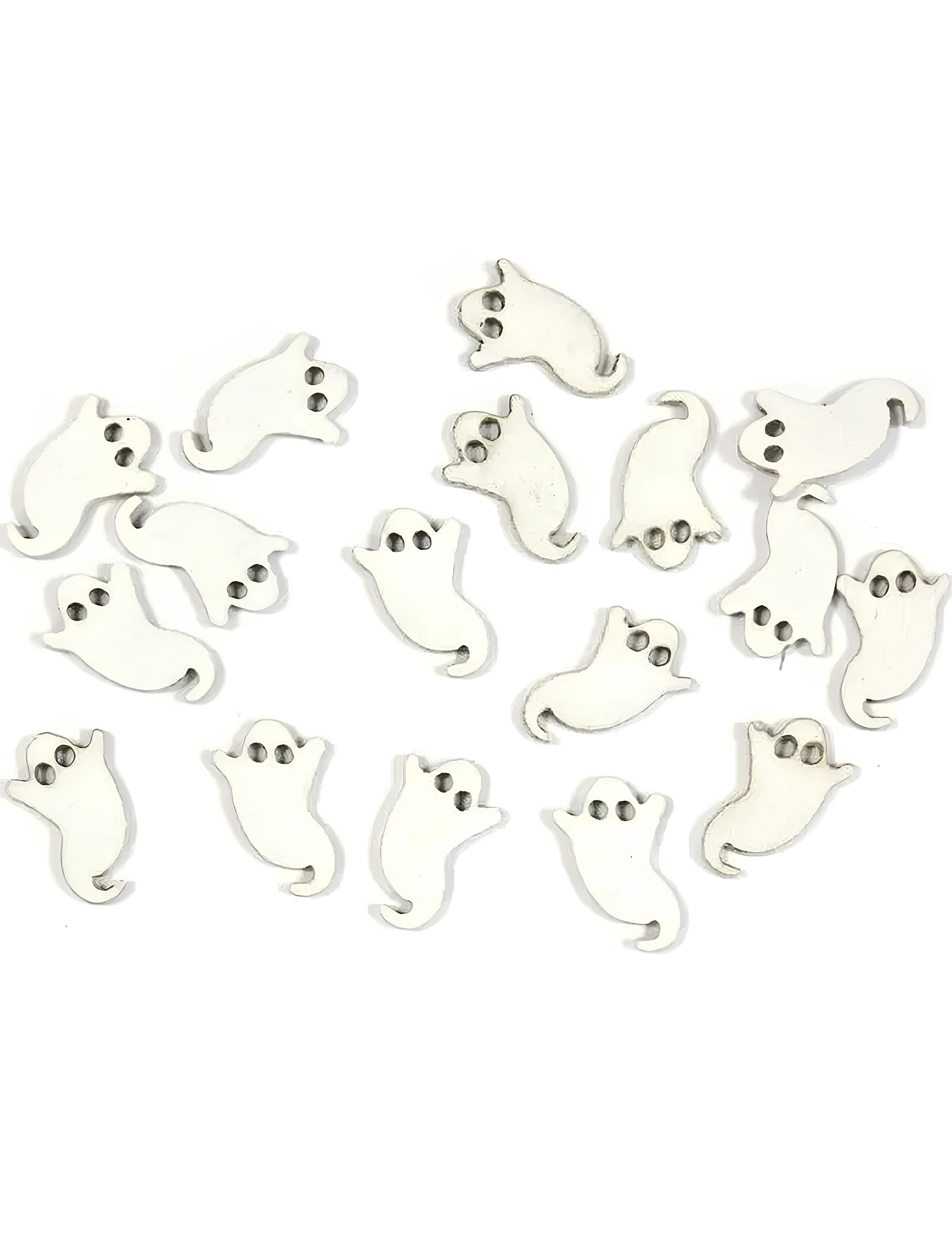 Gespenster-Konfetti Halloween weiss 10g von HOBI