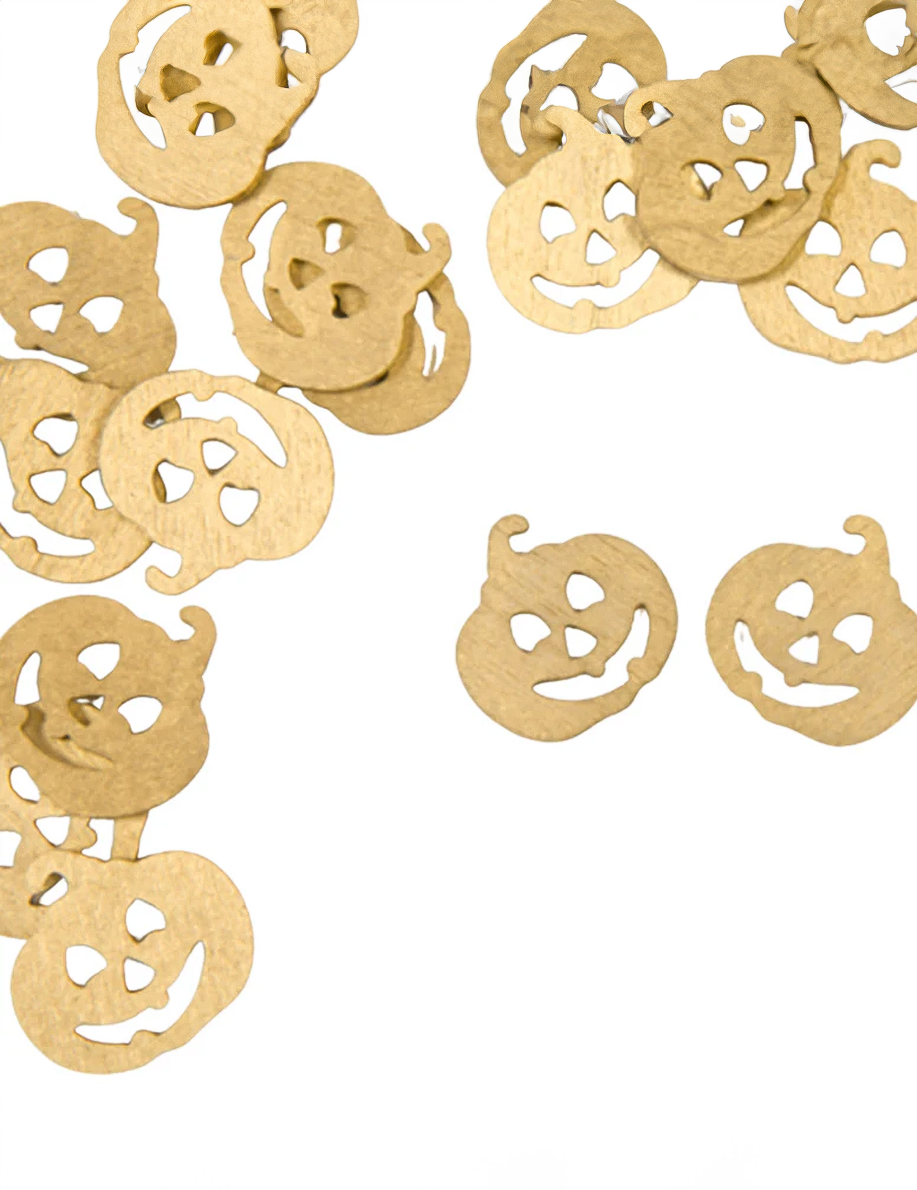 Kürbisse Tischkonfetti aus Holz gold 2 cm Kürbisse Tischkonfetti aus Holz gold 2 cm von HOBI