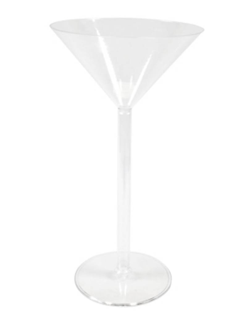Martini Vase Groß Plastik 46 cm von HOBI