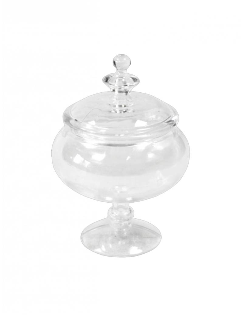 Mini Bonbonglas aus Kunststoff 7 x 10 cm von HOBI