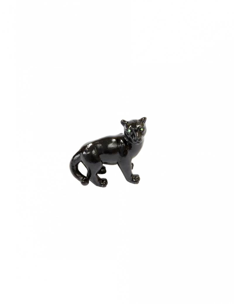 Schwarzer Panther aus Harz 6 cm Dschungel-Deko Schwarzer Panther aus Harz 6 cm Dschungel-Deko von HOBI