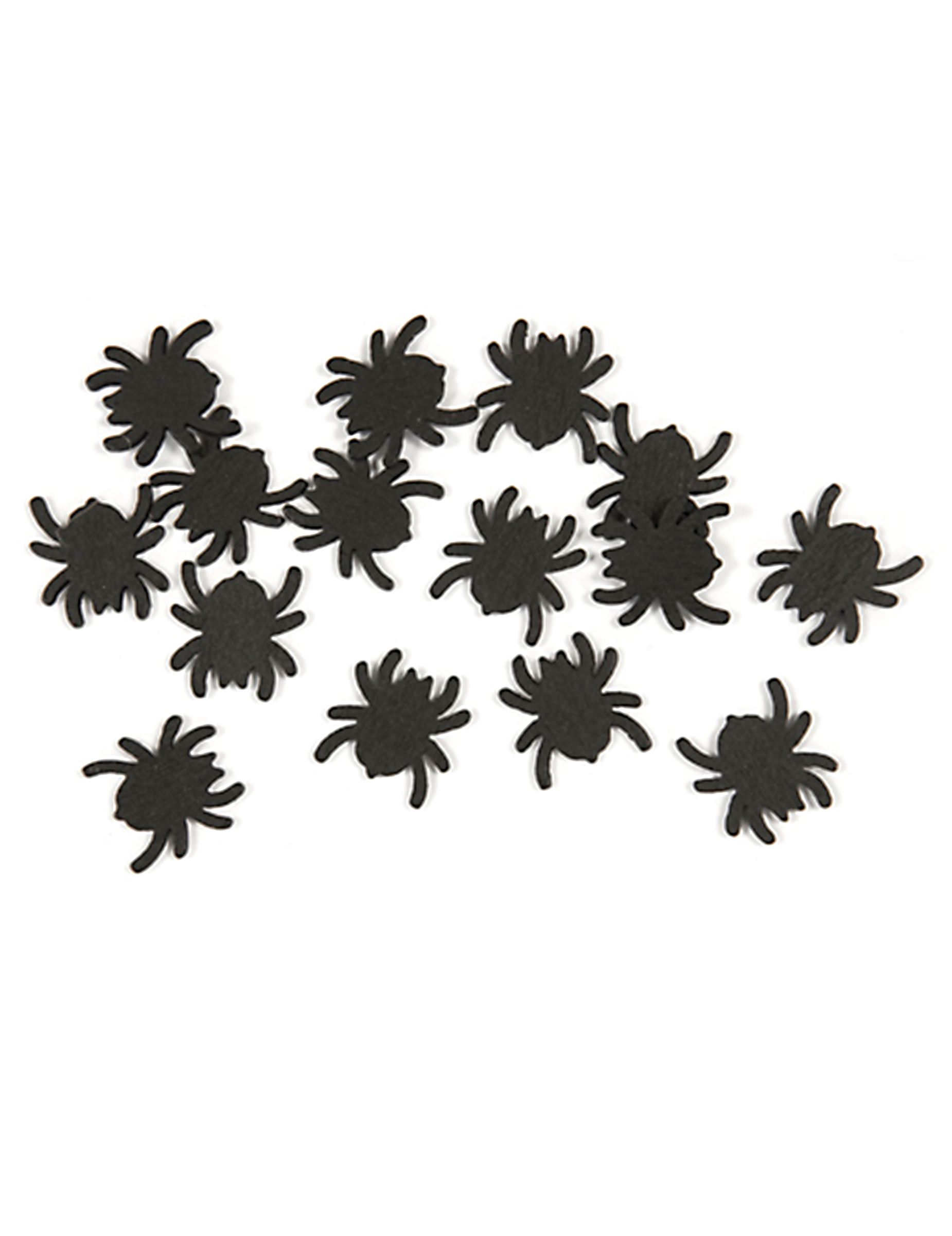 Spinnen-Konfetti Halloween schwarz 10g von HOBI