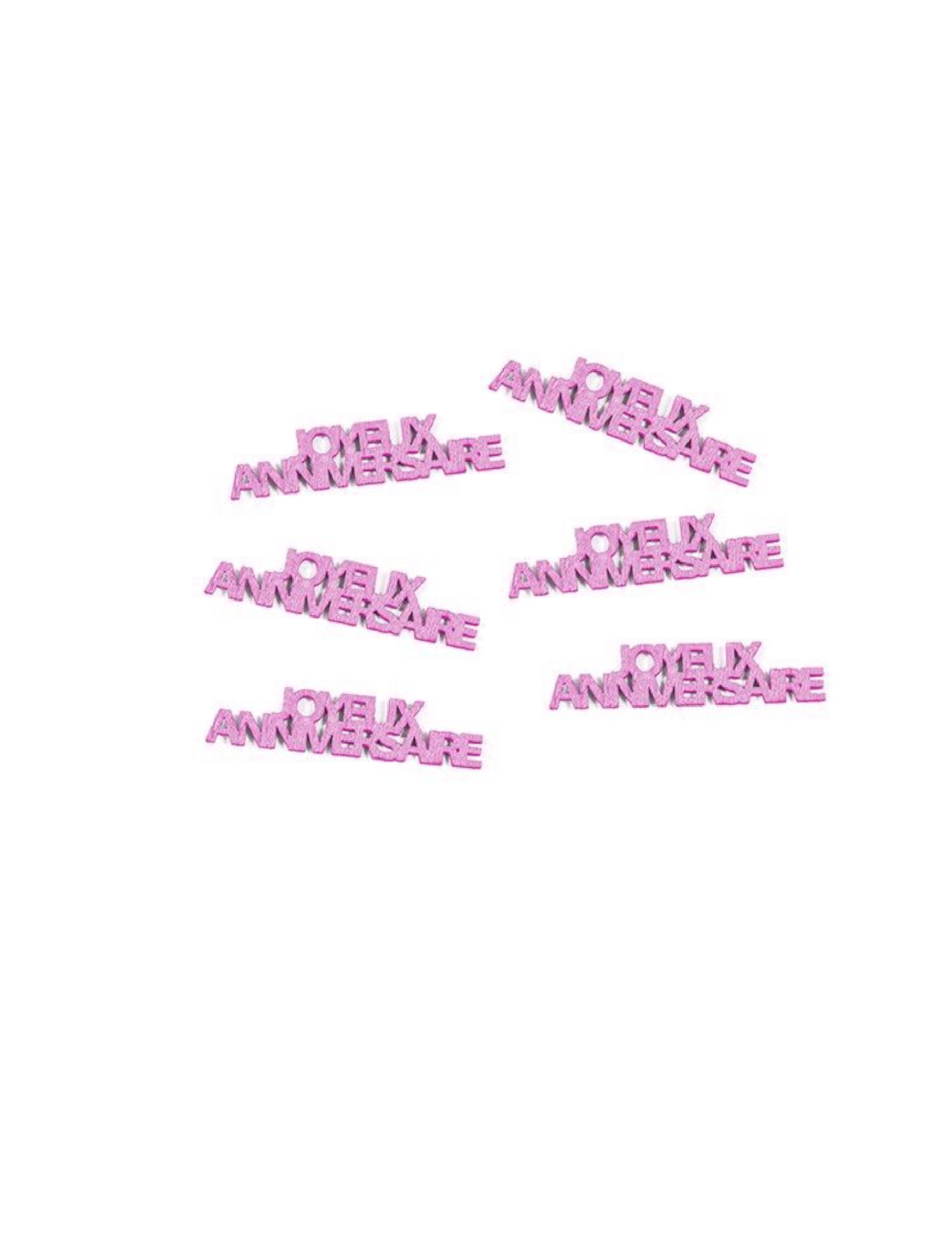 Tischkonfetti Happy Birthday Fuchsia 15 g von HOBI