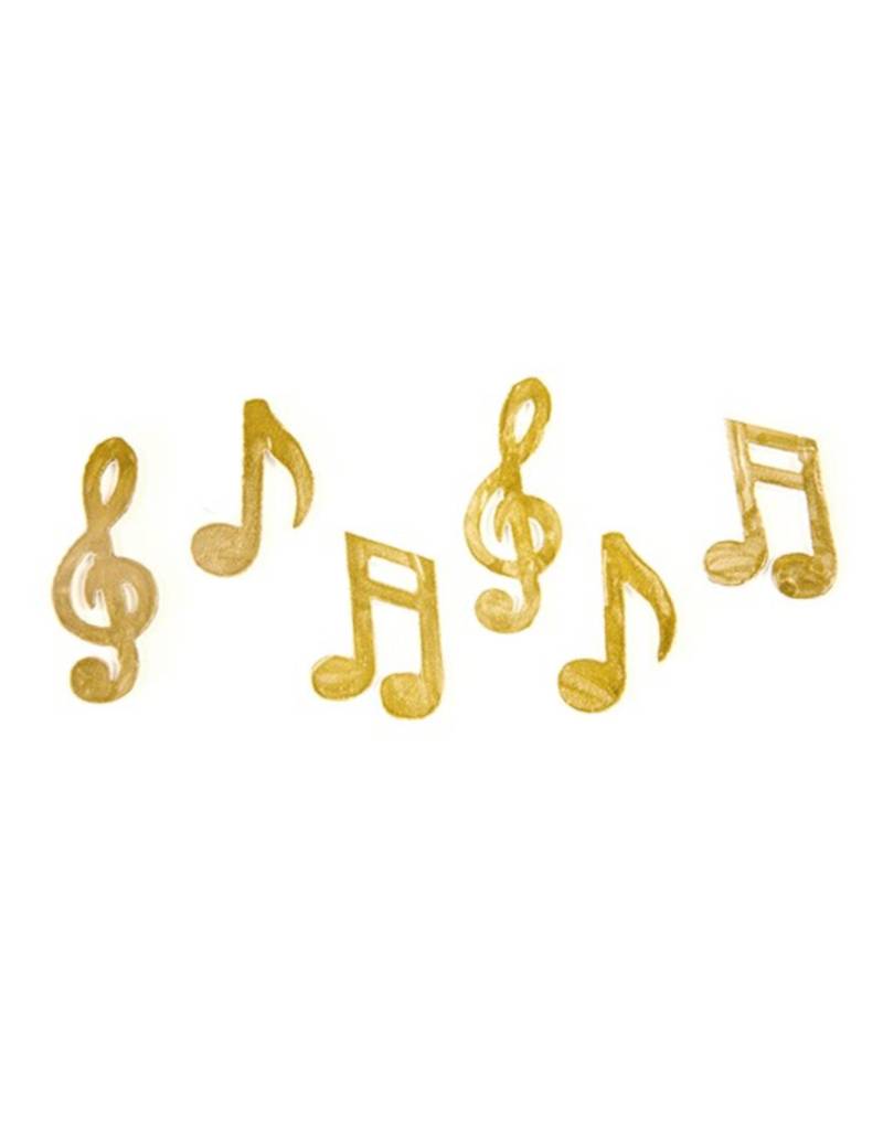 Tischkonfetti Musiknoten Gold 10g von HOBI