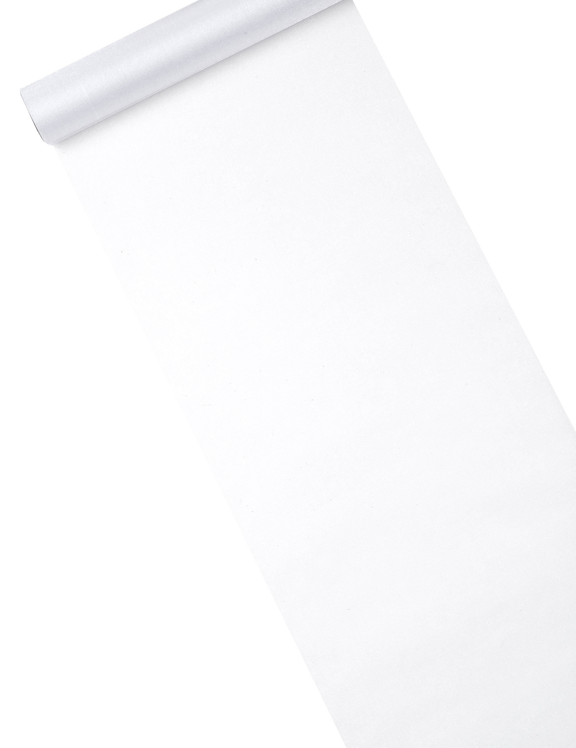 Tischläufer Tischdeko weiss 500x28cm Tischläufer Tischdeko weiss 500x28cm von BCI
