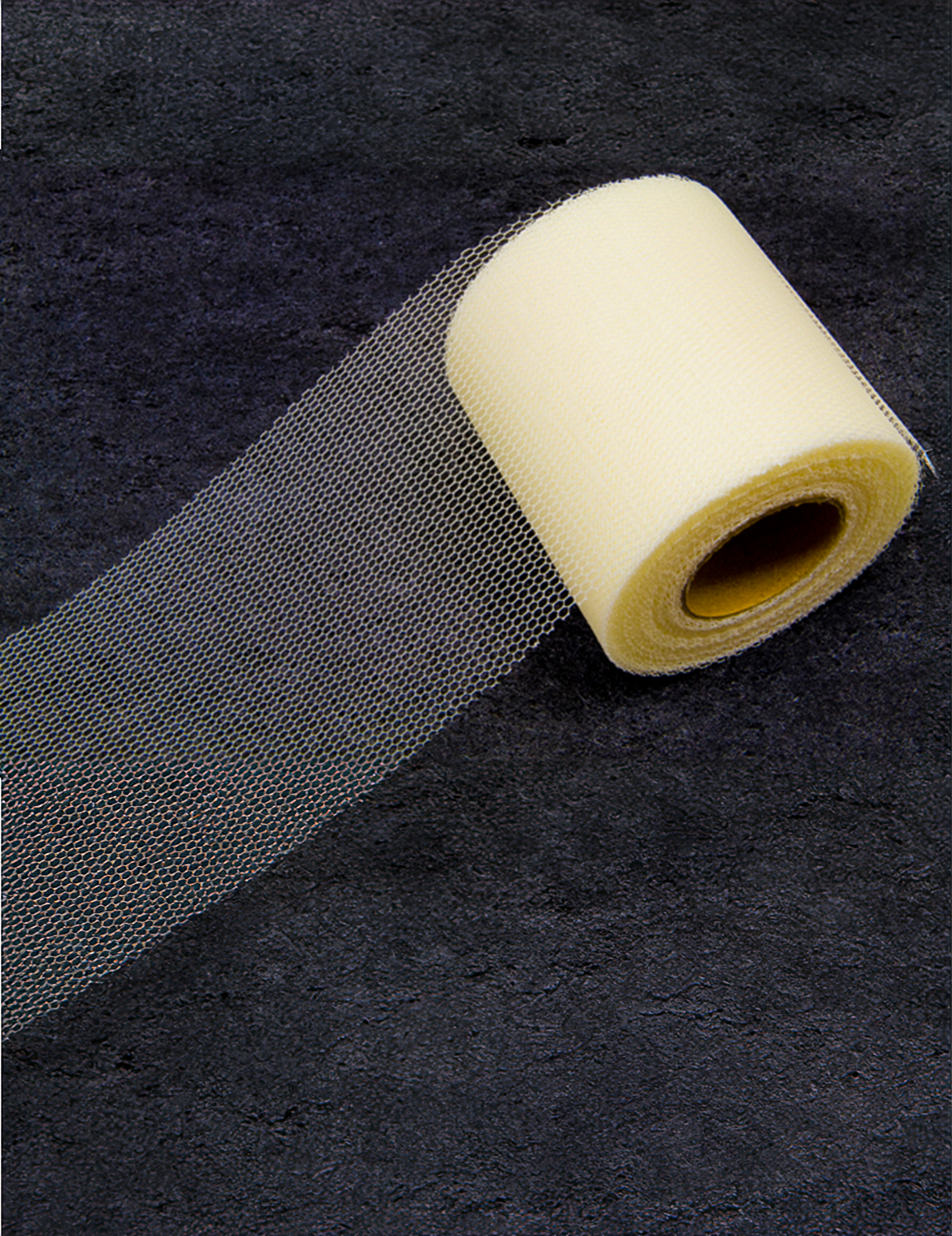 Tüllrolle Elfenbein 20m von HOBI