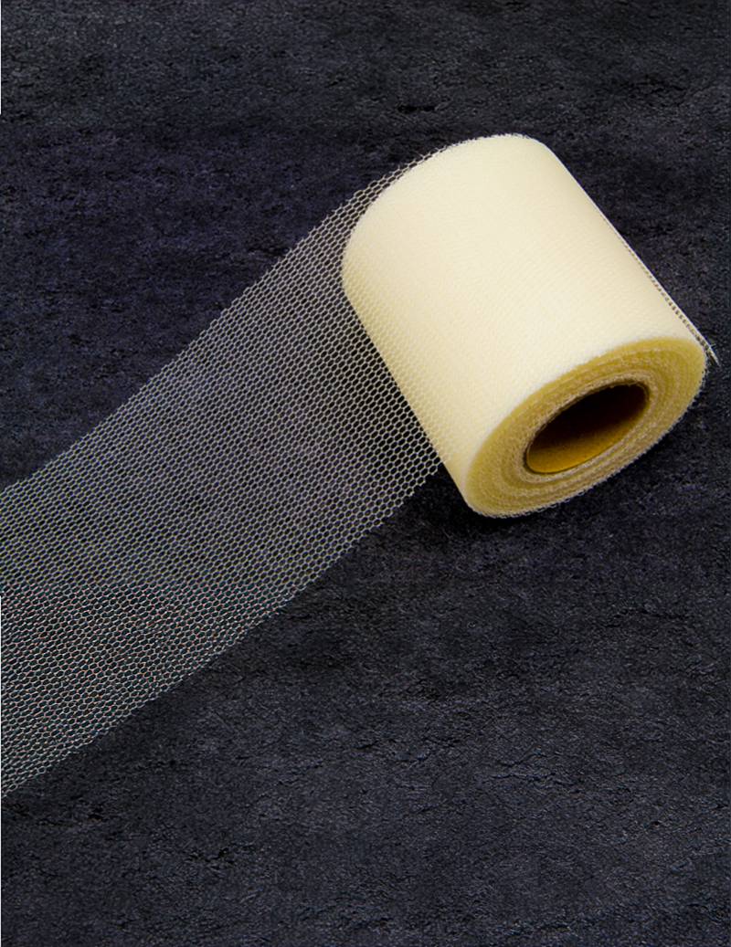 Tüllrolle Elfenbein 20m von HOBI