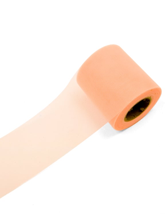 Tüllrolle Pfirsich 20m von HOBI