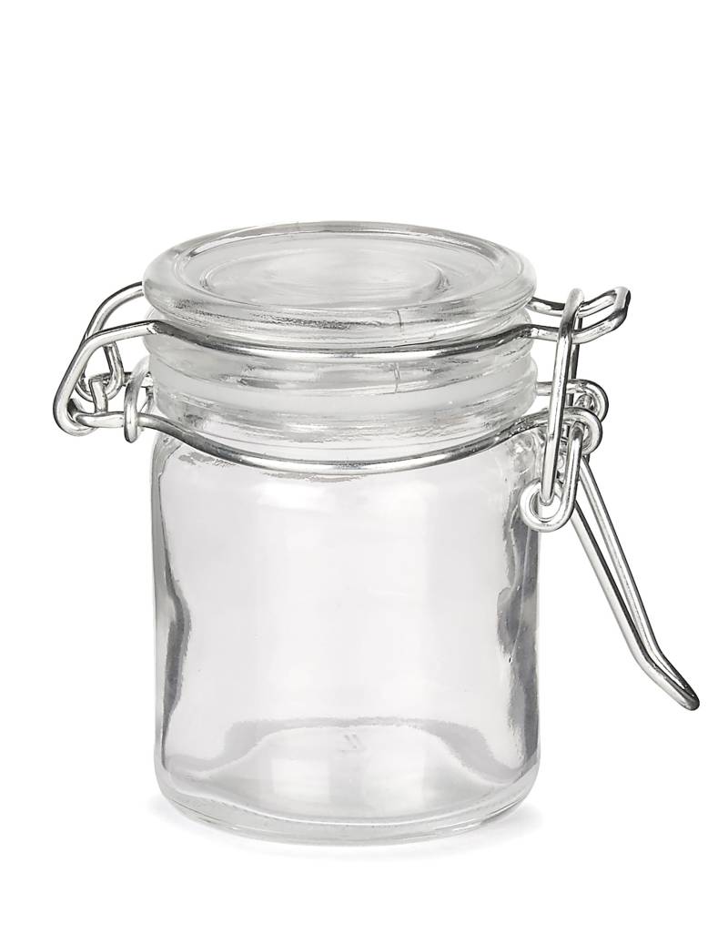 Verschliessbares Miniaturglas 6cm Verschliessbares Miniaturglas 6cm von HOBI