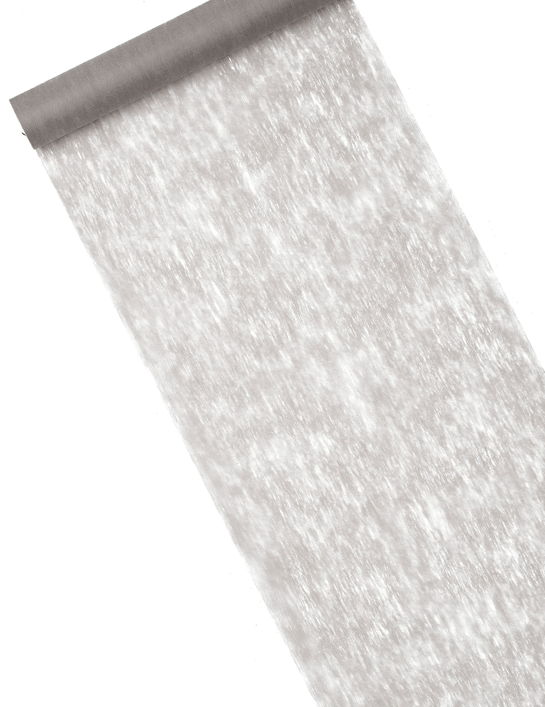 Vlies Tischläufer Grau 10m, Tischläufer Vliesstoff 29x10m von HOBI