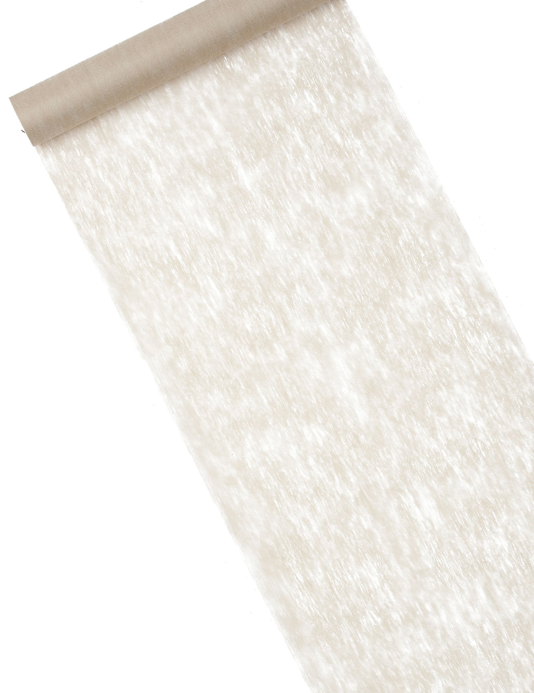 Vlies Tischläufer Taupe 10 m Chemin de table intissé taupe von HOBI