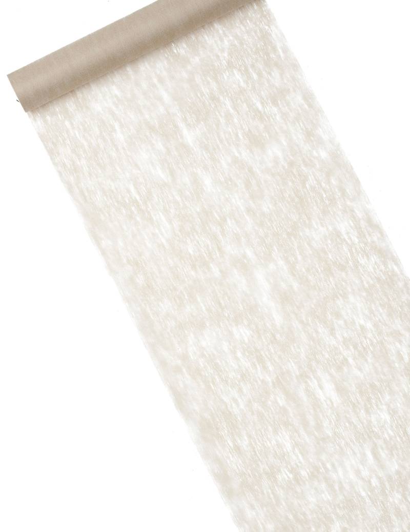 Vlies Tischläufer Taupe 10 m Chemin de table intissé taupe von HOBI