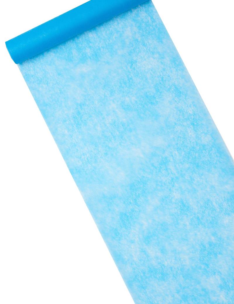 Vlies Tischläufer Türkis 10m Chemin de table intissé von HOBI