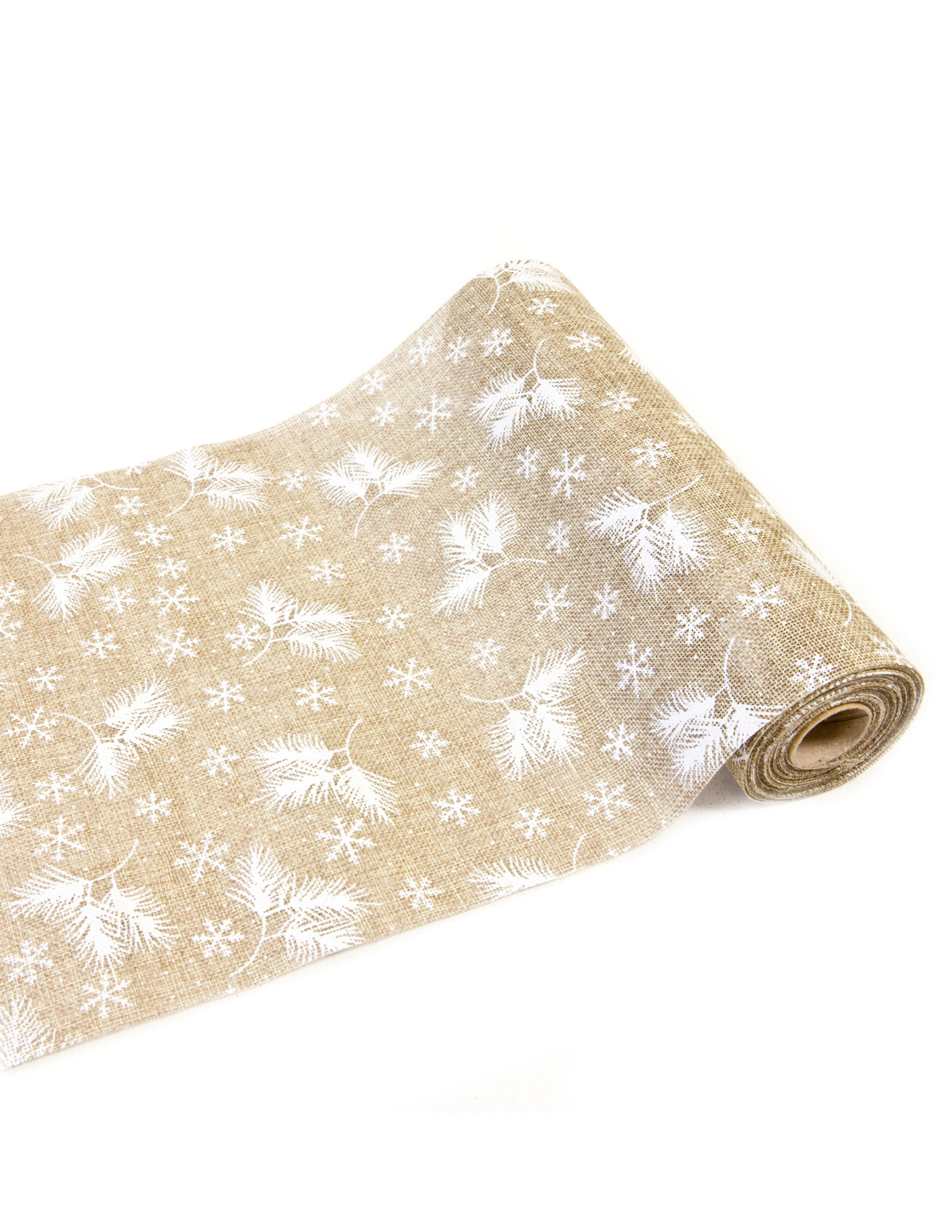 Weihnachten-Tischläufer aus Jute 4 m x 28 cm Weihnachten-Tischläufer aus Jute 4 m x 28 cm von HOBI