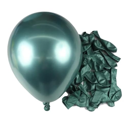 300/200/100 Stück Metallballons Gold Silber Metallic Latexballons für Geburtstagsballons Babyparty Weihnachtsfeierdekorationen von HOCEDO