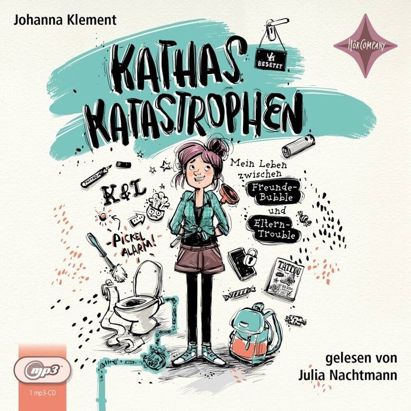 Kathas Katastrophen - Mein Leben zwischen Freunde-Bubble und Eltern-Trouble,1 Audio-CD, MP3 von HÖRCOMPANY